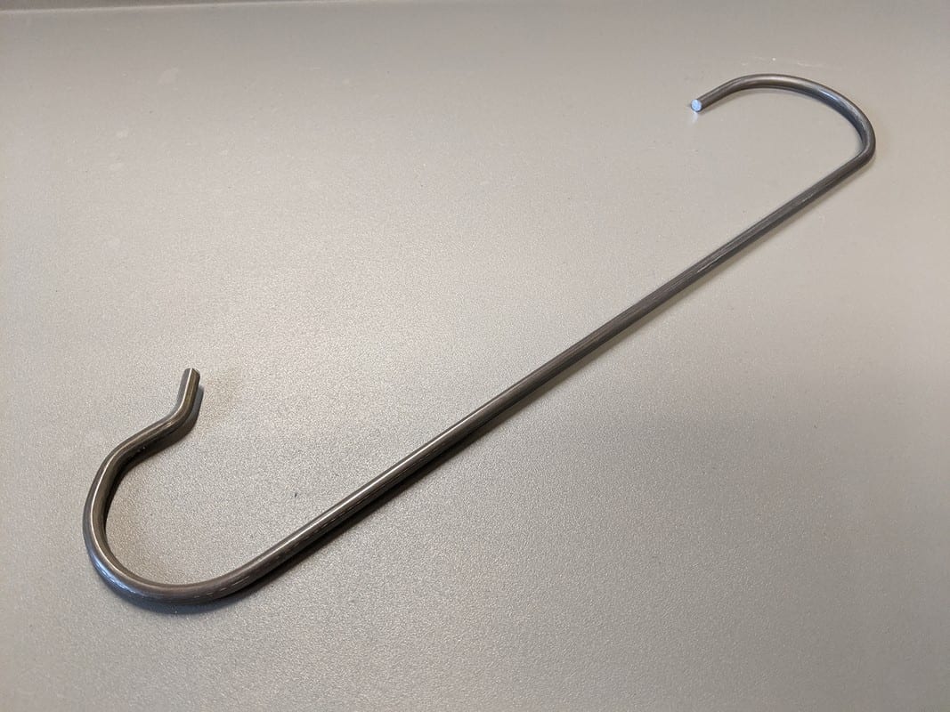 Stainless steel wire lever custom wire bending